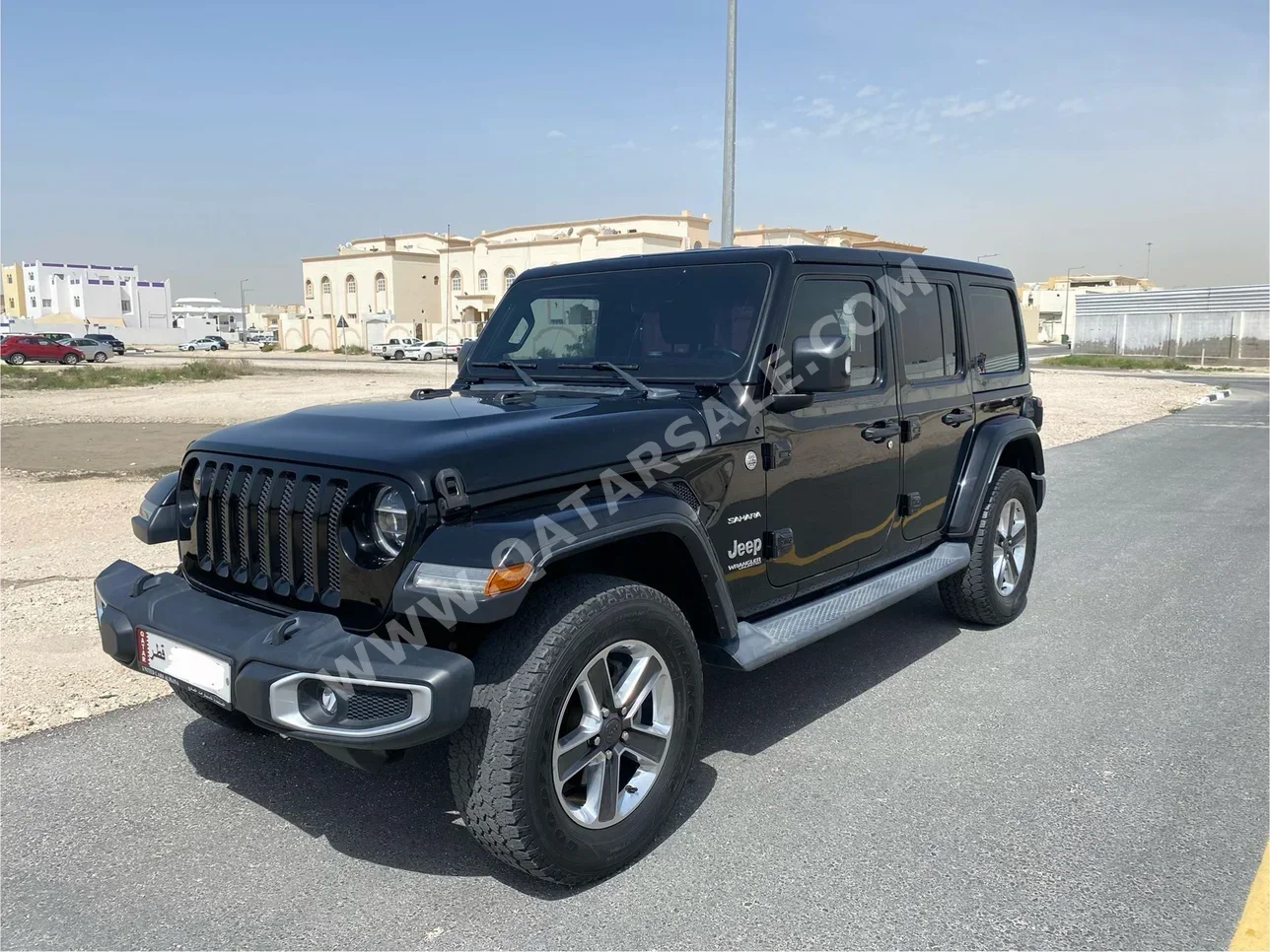 Jeep Wrangler Sahara 2020 Automatic 135,000 Km 6 Cylinder Four Wheel Drive (4WD) SUV Black