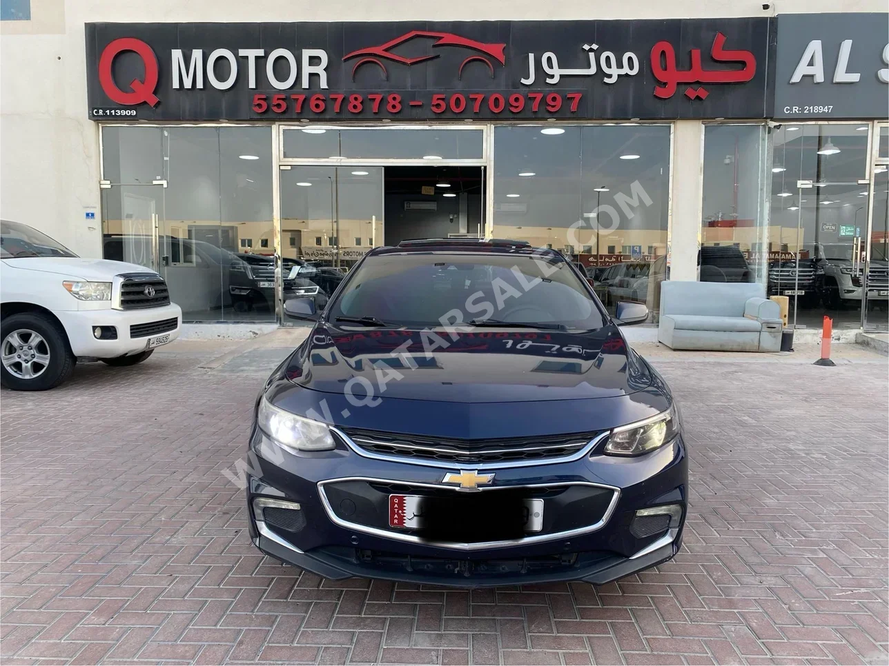 Chevrolet  Malibu  LTZ  2017  Automatic  120,000 Km  6 Cylinder  Rear Wheel Drive (RWD)  Sedan  Dark Blue