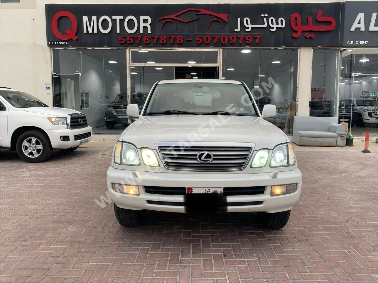 Lexus LX 470 2003 Automatic 36,000 Km 8 Cylinder Four Wheel Drive (4WD) SUV White