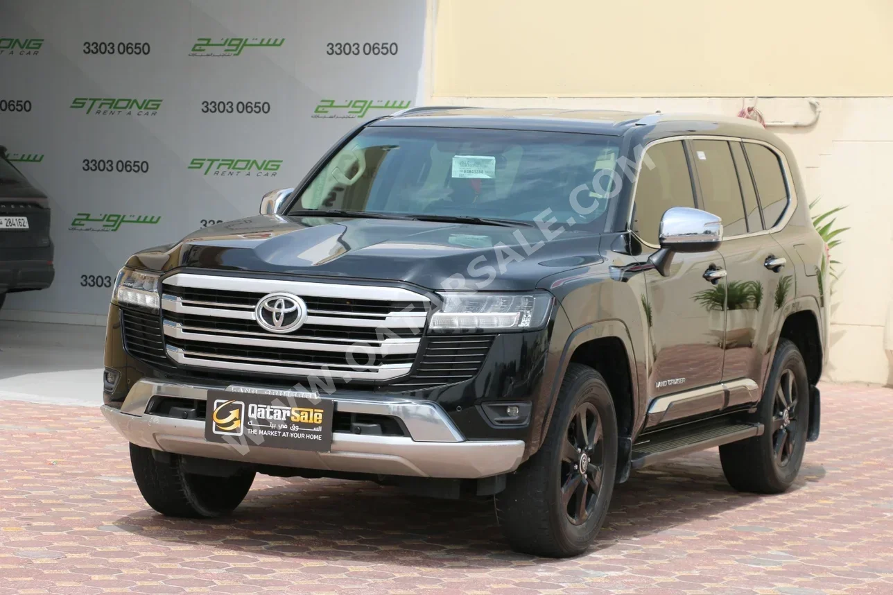 Toyota Land Cruiser GXR 2024 Automatic 68,000 Km 6 Cylinder Four Wheel Drive (4WD) SUV Black With Warranty
