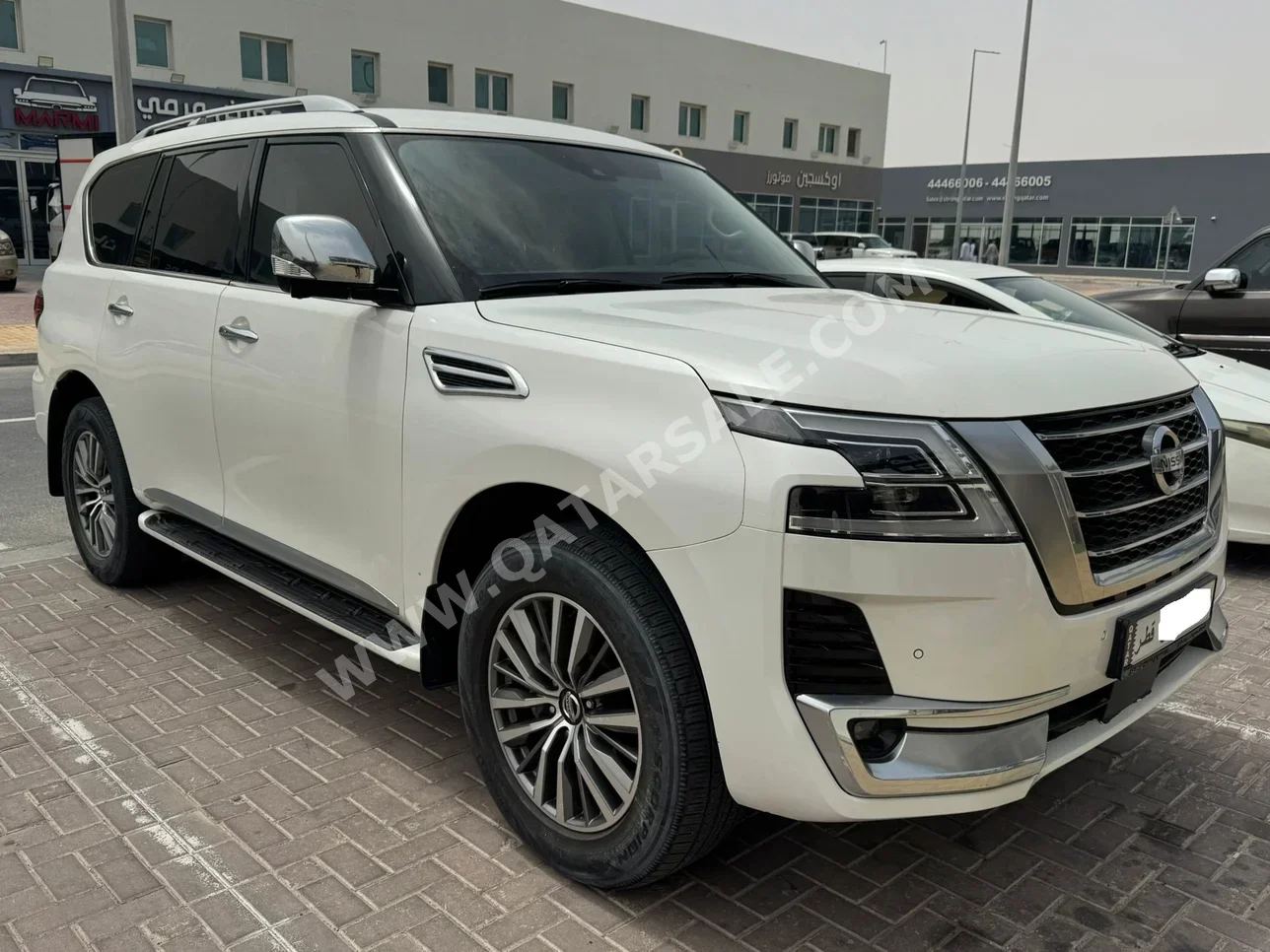 نيسان باترول بلاتنيوم 2020 اوتوماتيك 145,000 كم 8 سلندر دفع رباعي اس يو في أبيض