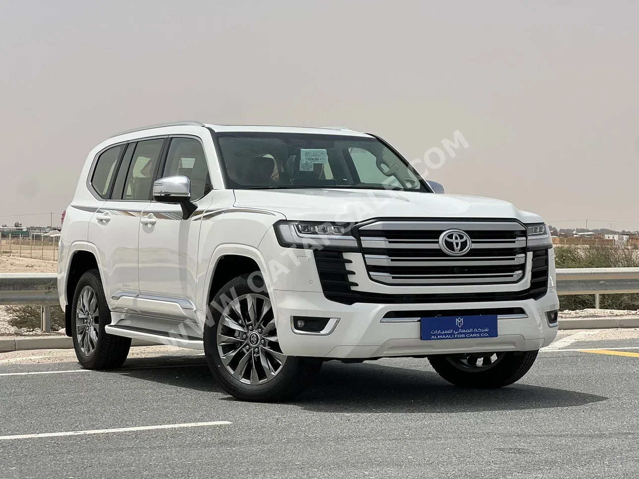 Toyota  Land Cruiser  VX Twin Turbo  2025  Automatic  0 Km  6 Cylinder  Four Wheel Drive (4WD)  SUV  White  With Warranty