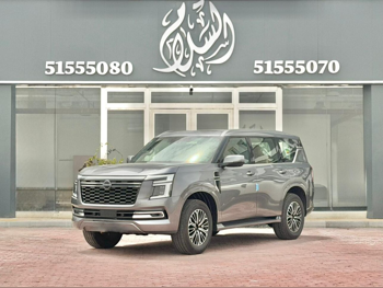 نيسان  باترول  بلاتنيوم  2026  اوتوماتيك  0 كم  6 سلندر  دفع رباعي  اس يو في  رمادي  تحت الضمان