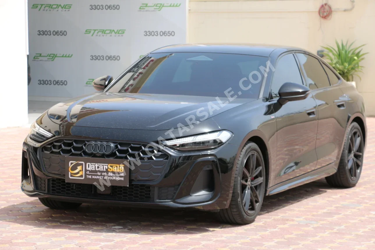 اودي  أي 5  اس لاين  2025  اوتوماتيك  5,200 كم  4 سلندر  دفع كلي مستمر  سيدان  أسود  تحت الضمان