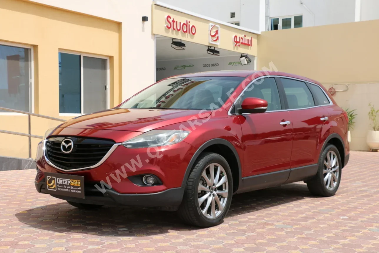 Mazda CX 9 2015 Automatic 83,000 Km 6 Cylinder Four Wheel Drive (4WD) SUV Red