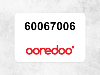 Ooredoo Mobile Phone  60067006