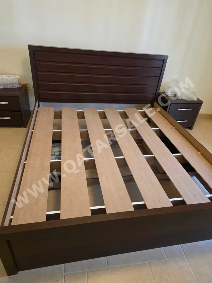 أطقم غرف نوم - بان ايماريتس  - طقم مكون من 4 قطع  - بنى