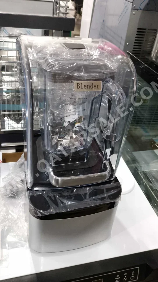 الخلاطات خلاط تجاري أسود 2 لتر ضمان