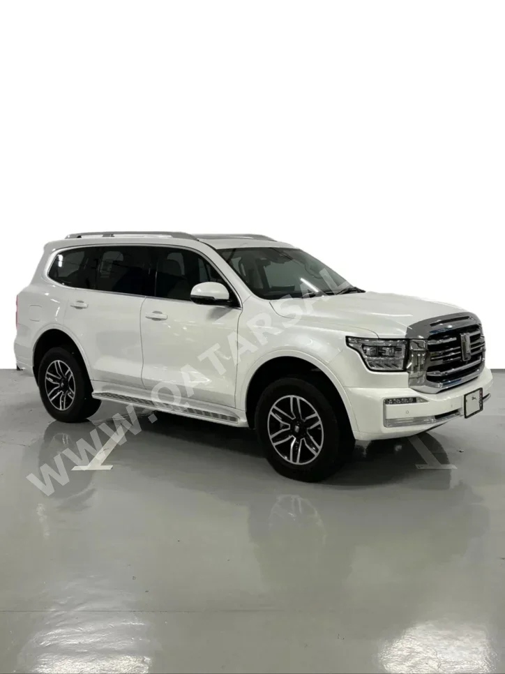 GWM  Tank  500  2025  Automatic  14,000 Km  6 Cylinder  Four Wheel Drive (4WD)  SUV  White  With Warranty