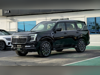 نيسان  باترول  ال اي بلاتينيوم  2026  اوتوماتيك  0 كم  6 سلندر  دفع رباعي  اس يو في  أسود