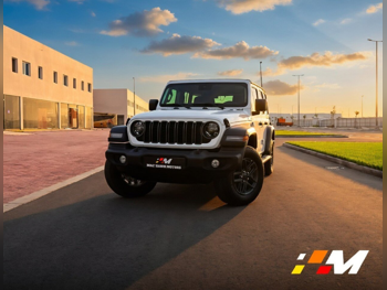 Jeep  Wrangler  Sport  2025  Automatic  0 Km  4 Cylinder  Four Wheel Drive (4WD)  SUV  White  With Warranty
