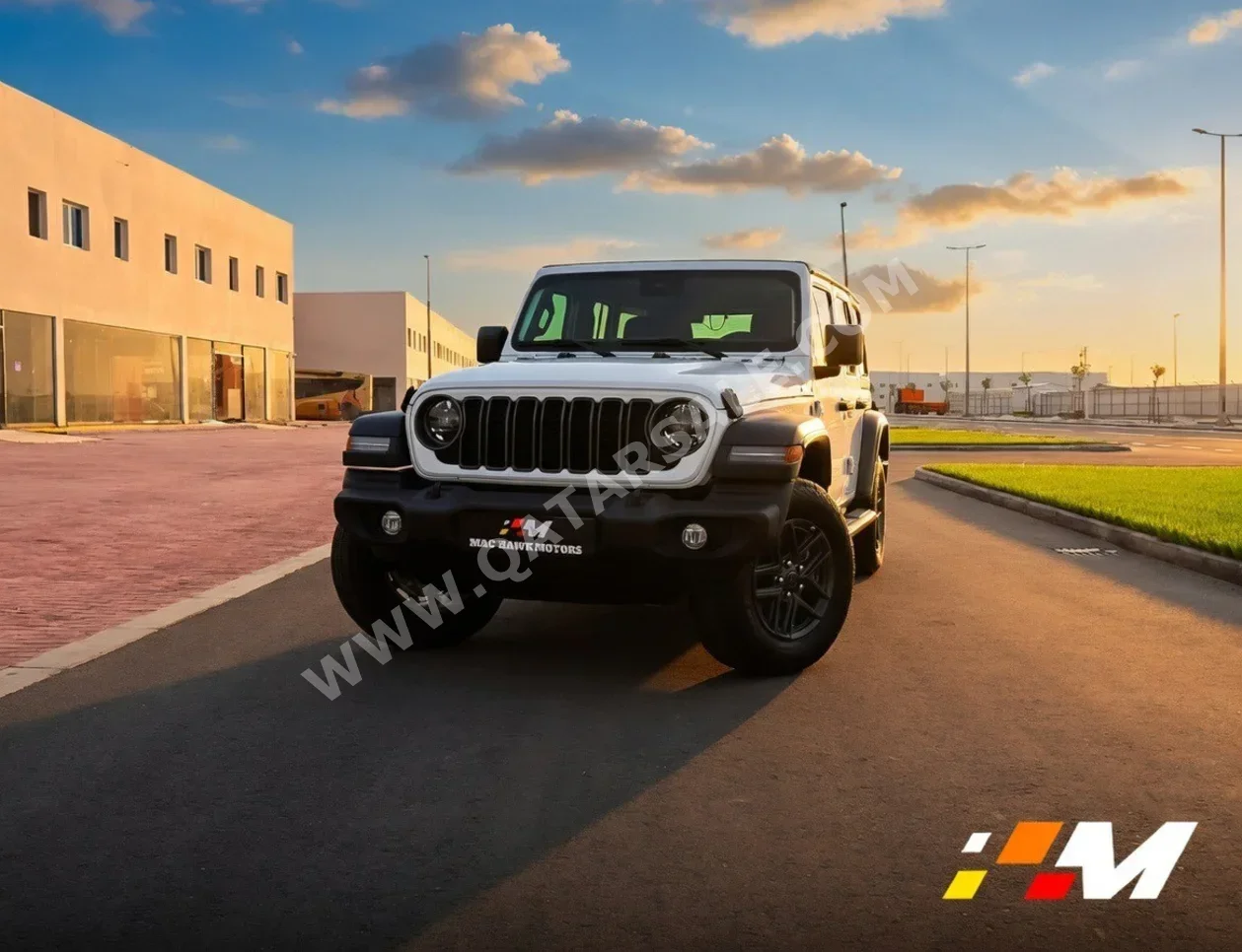 Jeep  Wrangler  Sport  2025  Automatic  0 Km  4 Cylinder  Four Wheel Drive (4WD)  SUV  White  With Warranty