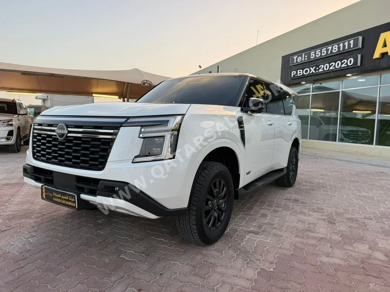 نيسان  باترول  أكس أي  2025  اوتوماتيك  13,000 كم  6 سلندر  دفع رباعي  اس يو في  أبيض  تحت الضمان