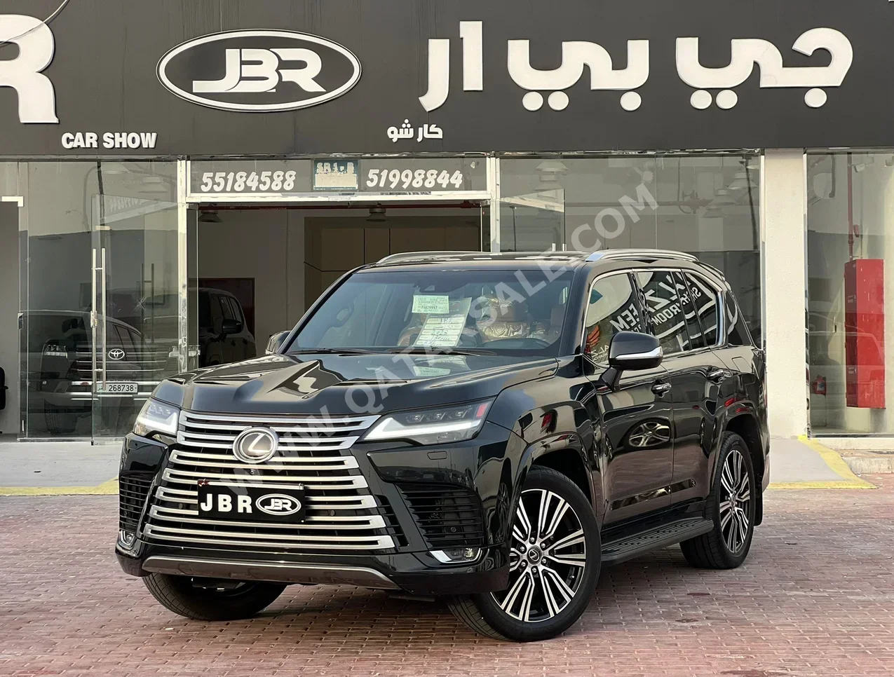 Lexus  LX  600 Luxury  2023  Automatic  130,000 Km  8 Cylinder  Four Wheel Drive (4WD)  SUV  Black