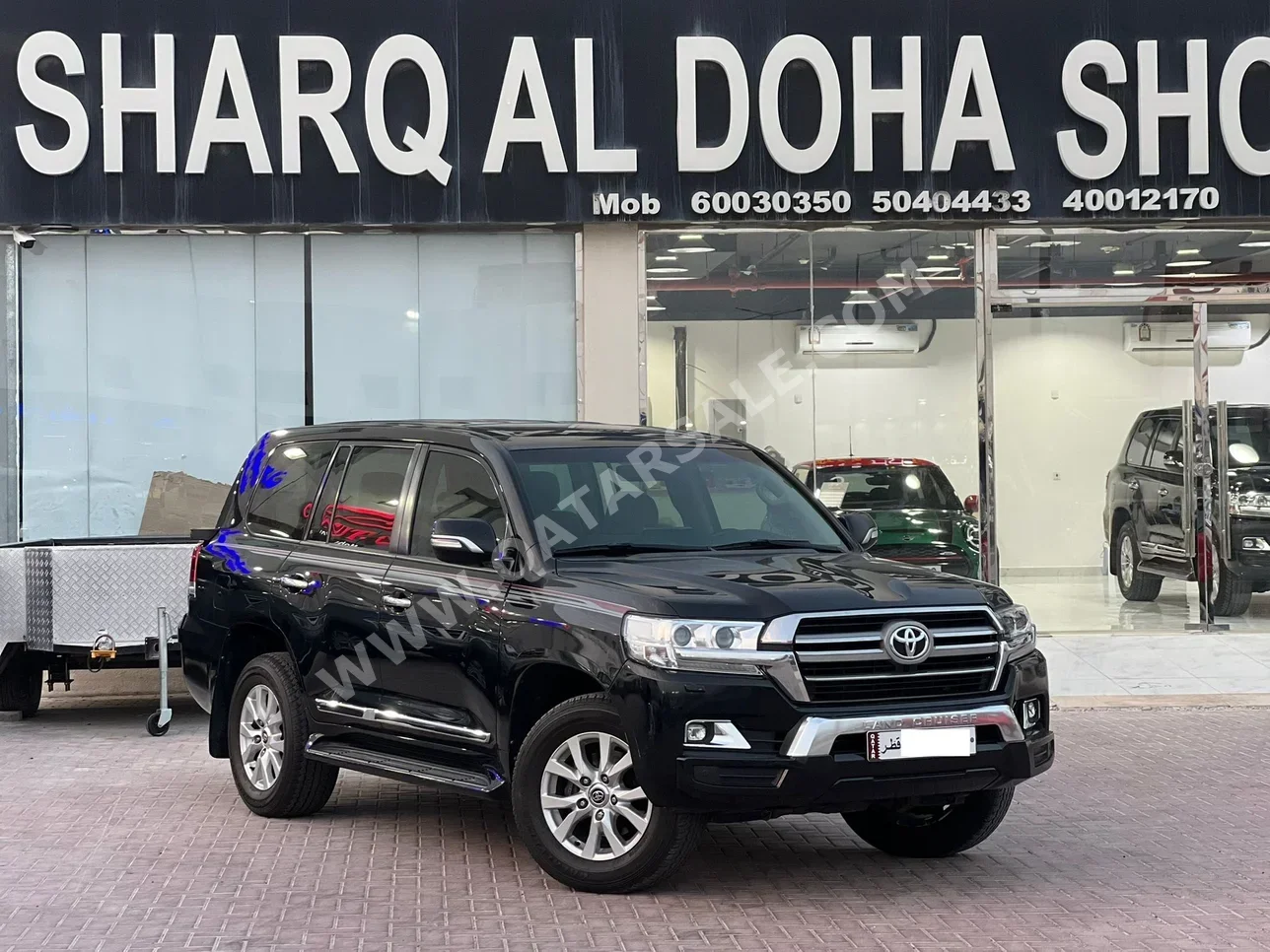 تويوتا لاند كروزر جي اكس ار 2019 اوتوماتيك 275,000 كم 8 سلندر دفع رباعي اس يو في أسود