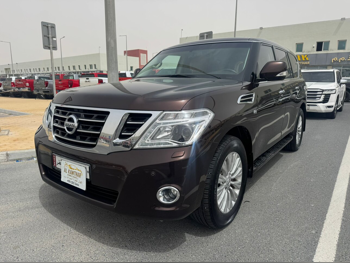 Nissan  Patrol  Titanium  2017  Automatic  198,000 Km  8 Cylinder  Four Wheel Drive (4WD)  SUV  Maroon