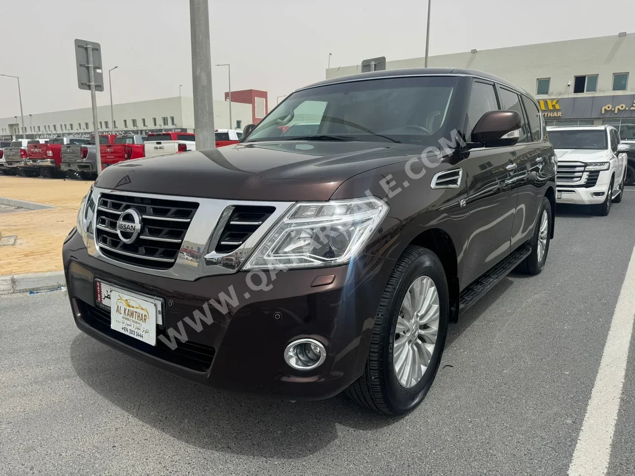 نيسان  باترول  تيتانيوم  2017  اوتوماتيك  198,000 كم  8 سلندر  دفع رباعي  اس يو في  عنابي