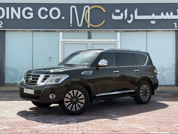 Nissan  Patrol  Platinum  2017  Automatic  156,000 Km  8 Cylinder  Four Wheel Drive (4WD)  SUV  Black