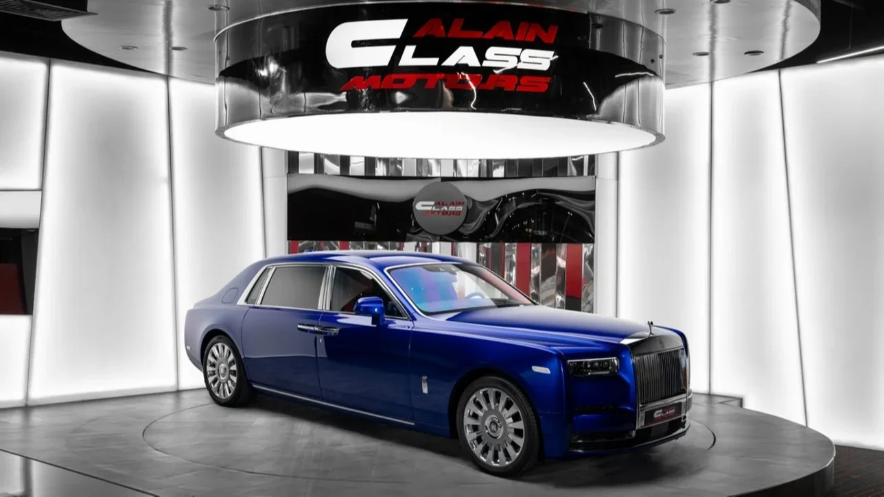 Rolls-Royce  Phantom  EWB  2024  Automatic  63 Km  12 Cylinder  Rear Wheel Drive (RWD)  Sedan  Blue