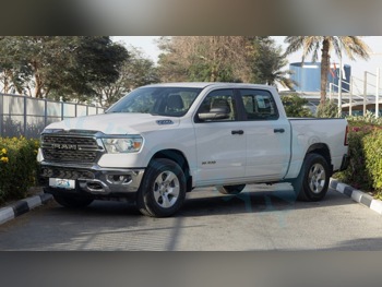 Dodge  Ram  Big Horn  2023  Automatic  0 Km  6 Cylinder  Four Wheel Drive (4WD)  Pick Up  White  With Warranty