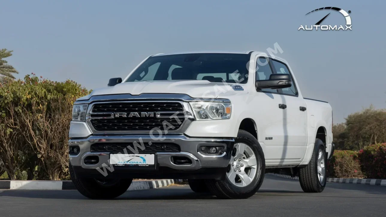 Dodge  Ram  Big Horn  2023  Automatic  0 Km  6 Cylinder  Four Wheel Drive (4WD)  Pick Up  White  With Warranty