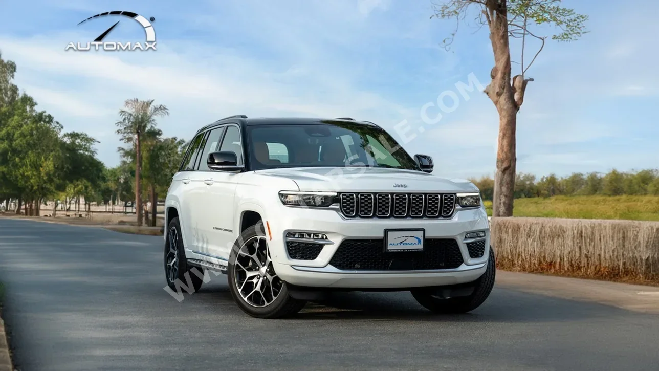 Jeep  Grand Cherokee  Summit  2025  Automatic  0 Km  6 Cylinder  Four Wheel Drive (4WD)  SUV  White  With Warranty
