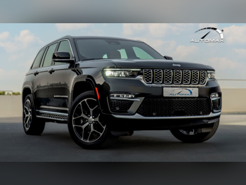 جييب  جراند شيروكي  سومت  2025  اوتوماتيك  0 كم  6 سلندر  دفع رباعي  اس يو في  أسود  تحت الضمان