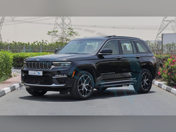 Jeep  Grand Cherokee  Summit  2025  Automatic  0 Km  6 Cylinder  Four Wheel Drive (4WD)  SUV  Black  With Warranty