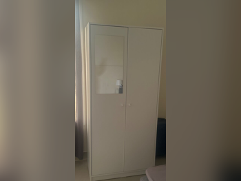 خزائن ودواليب الملابس والزينة - خزائن - أبيض