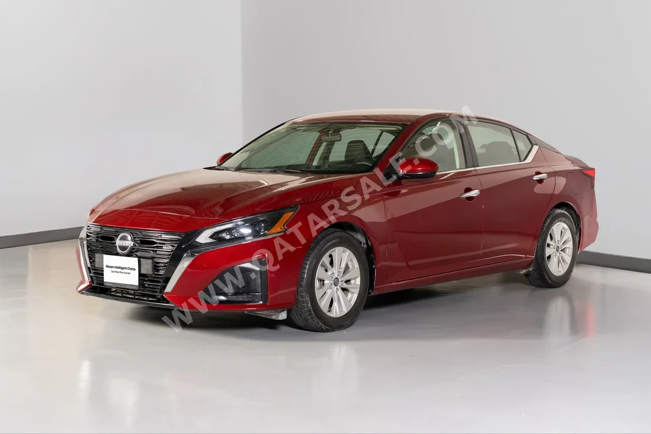 Nissan  Altima  2.5 S  2023  Automatic  22,987 Km  4 Cylinder  Front Wheel Drive (FWD)  Sedan  Red  With Warranty