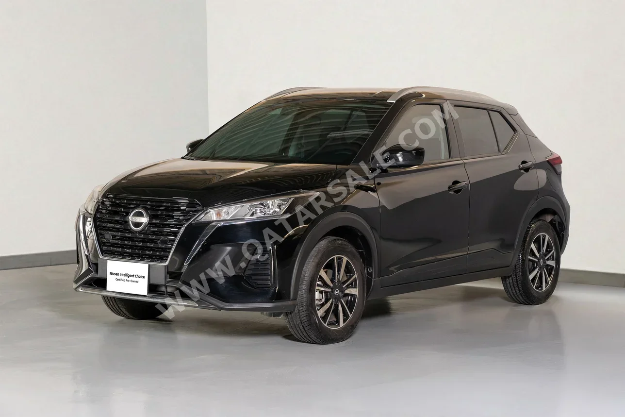 نيسان  كيكس  2024  اوتوماتيك  4,800 كم  4 سلندر  سحب امامي  اس يو في  أسود  تحت الضمان