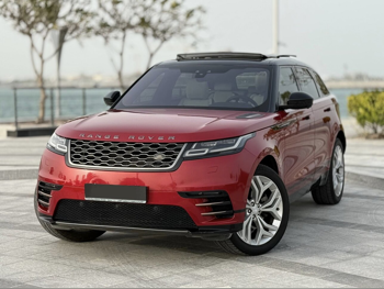 Land Rover  Range Rover  Velar R-Dynamic  2018  Automatic  106,000 Km  6 Cylinder  Four Wheel Drive (4WD)  SUV  Red