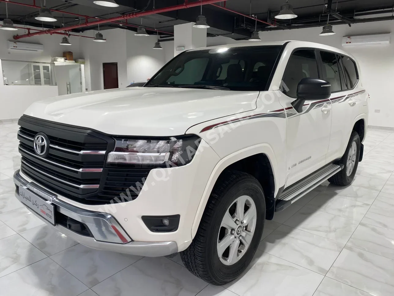 Toyota  Land Cruiser  GXR Twin Turbo  2024  Automatic  96,000 Km  6 Cylinder  Four Wheel Drive (4WD)  SUV  White  With Warranty