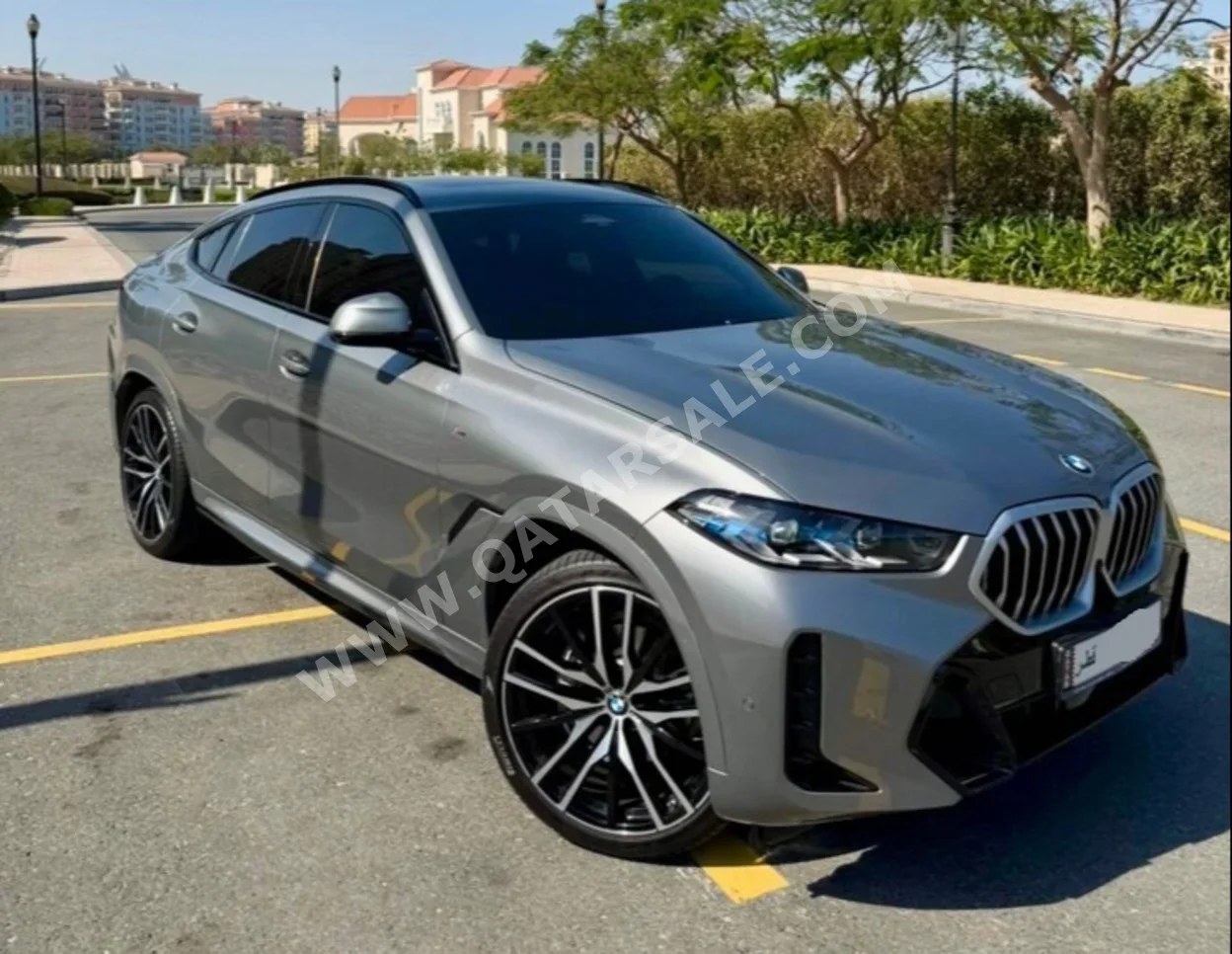 BMW  X-Series  X6 M40i  2024  Automatic  37,500 Km  6 Cylinder  Four Wheel Drive (4WD)  SUV  Gray  With Warranty