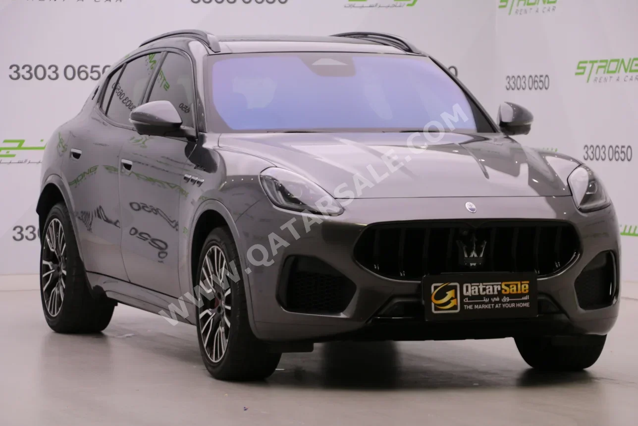 Maserati  Grecale  GT  2023  Automatic  24,000 Km  4 Cylinder  Four Wheel Drive (4WD)  SUV  Gray  With Warranty