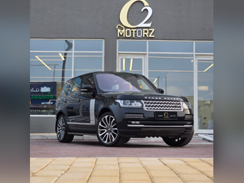 Land Rover  Range Rover  Vogue Super charged  2017  Automatic  70,000 Km  8 Cylinder  Four Wheel Drive (4WD)  SUV  Black