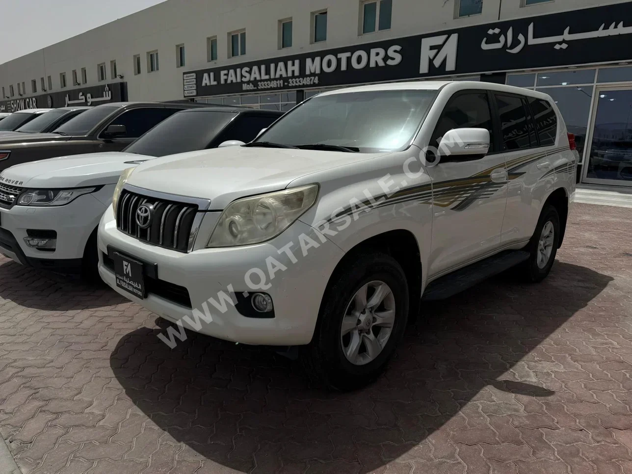 Toyota  Prado  TXL  2012  Automatic  276,000 Km  6 Cylinder  Four Wheel Drive (4WD)  SUV  White