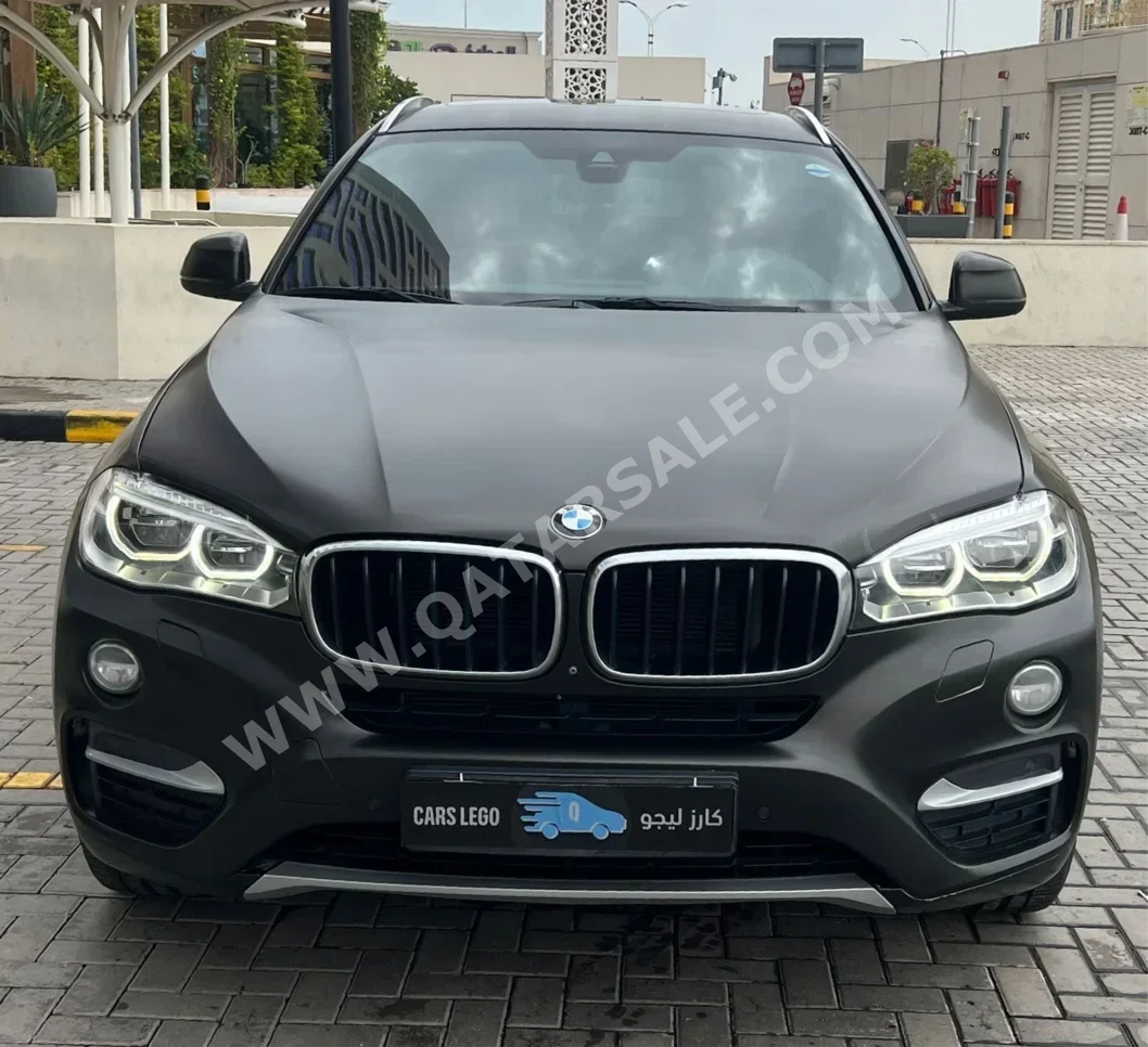 BMW  X-Series  X6  2016  Automatic  33,000 Km  6 Cylinder  Four Wheel Drive (4WD)  SUV  Black