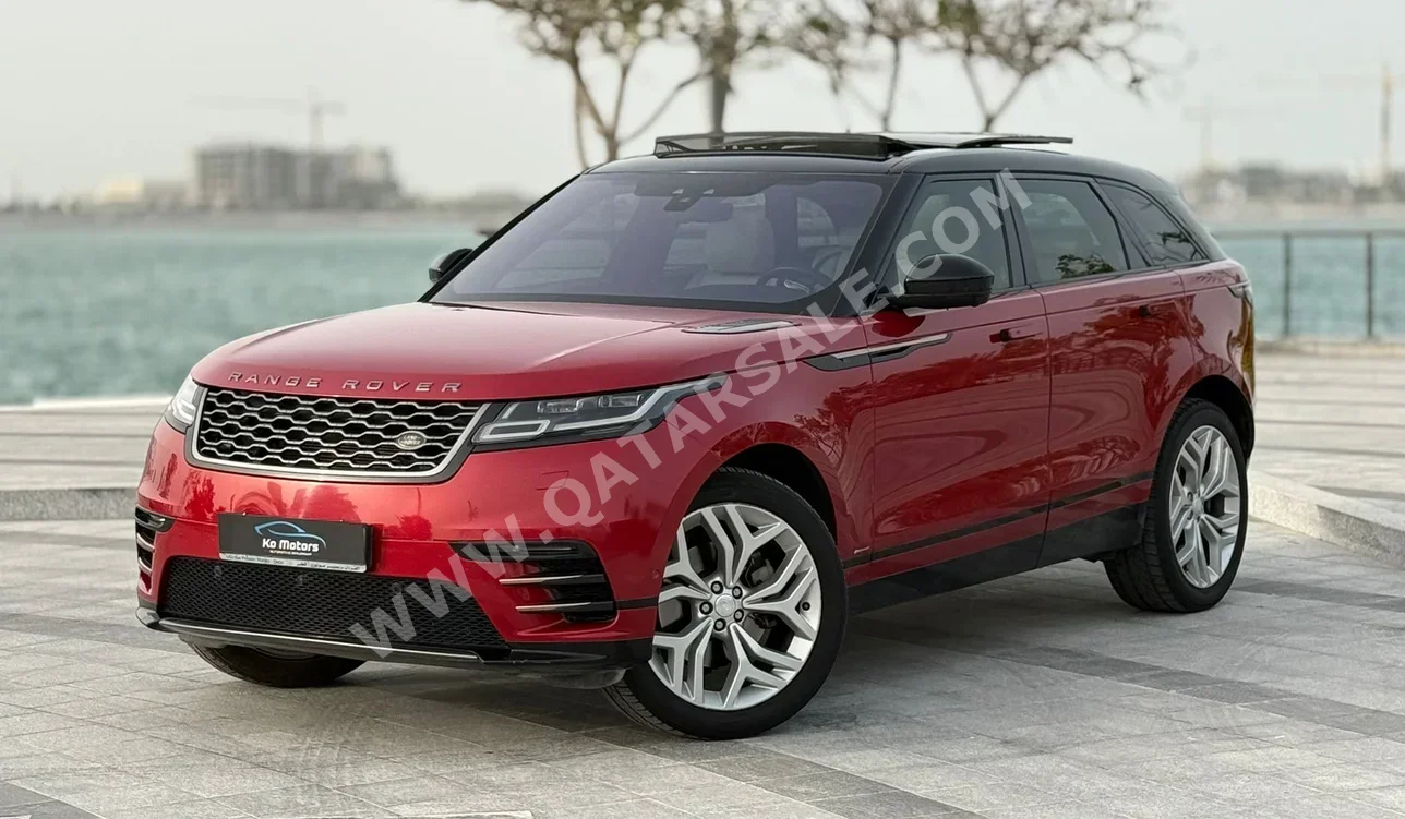 Land Rover  Range Rover  Velar R-Dynamic  2018  Automatic  106,000 Km  6 Cylinder  Four Wheel Drive (4WD)  SUV  Red