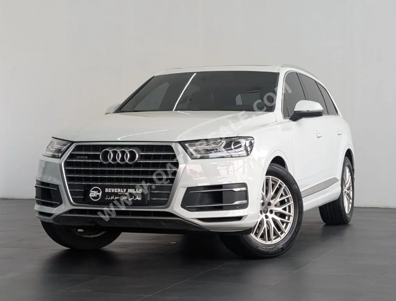 اودي كيو 7 45 تي اف اس اي كواترو 2018 اوتوماتيك 165,350 كم 6 سلندر دفع كلي مستمر اس يو في أبيض