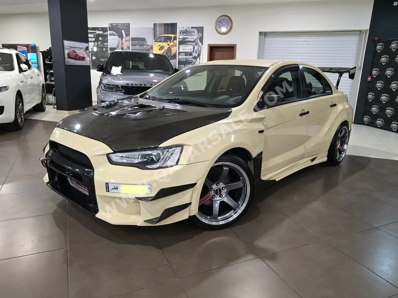 Mitsubishi Lancer Evolution-10 2009 Automatic 38,100 Km 4 Cylinder Front Wheel Drive (FWD) Sedan Beige