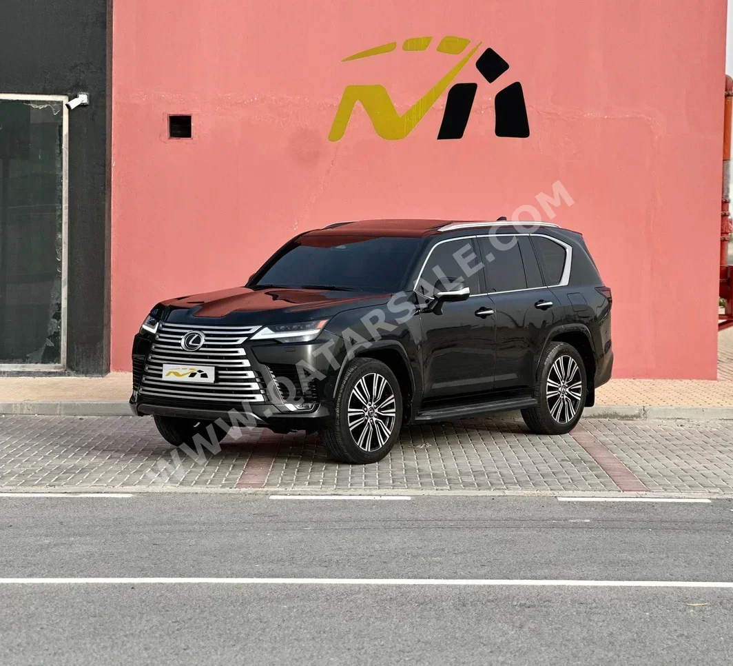 Lexus LX 700 h 2025 Automatic 14,000 Km 6 Cylinder Four Wheel Drive (4WD) SUV Black With Warranty