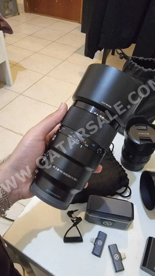 العدسات - سوني  - ماكرو