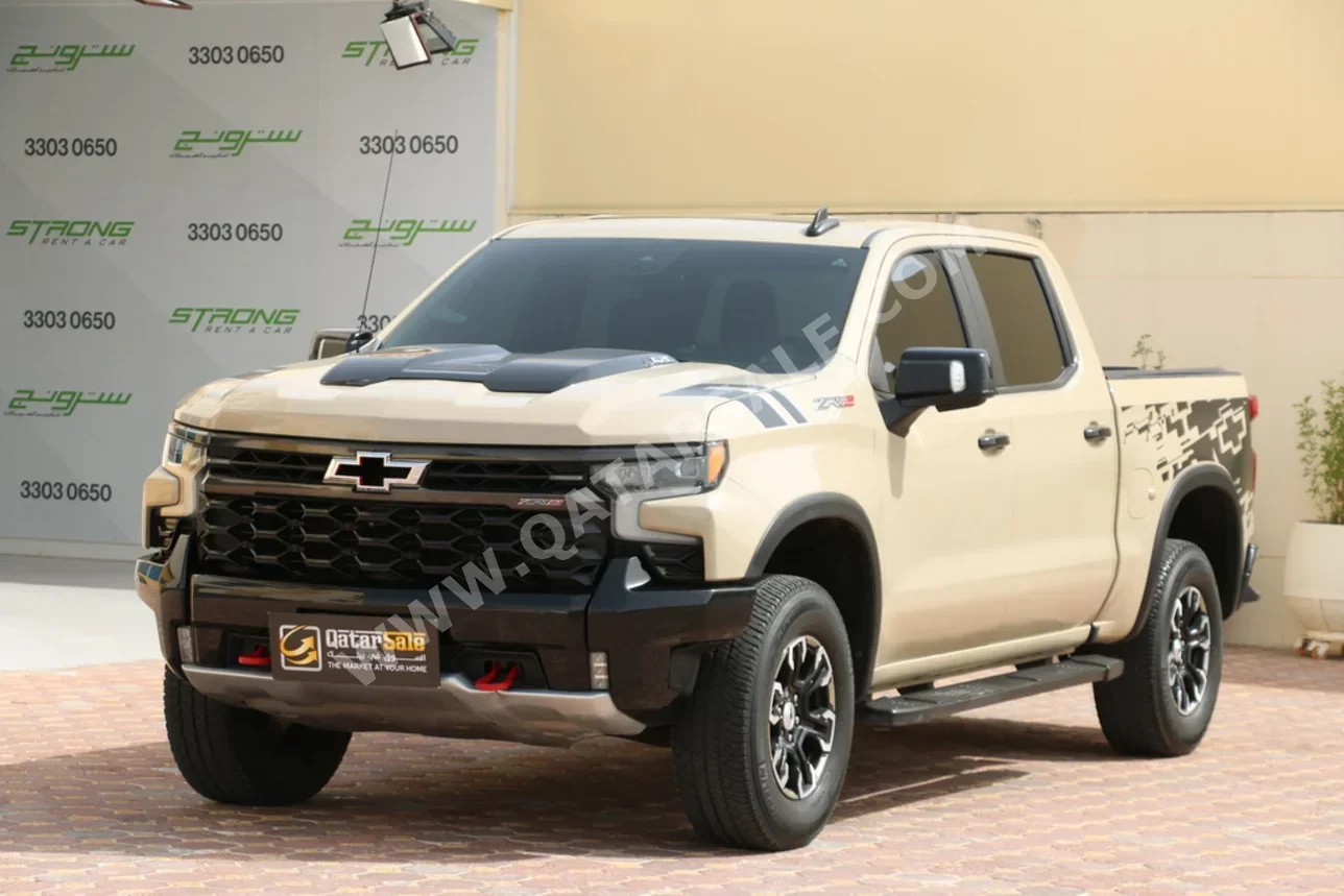 شفروليه سلفرادو زد ار 2 2023 اوتوماتيك 72,000 كم 8 سلندر دفع رباعي بيكب بيج تحت الضمان