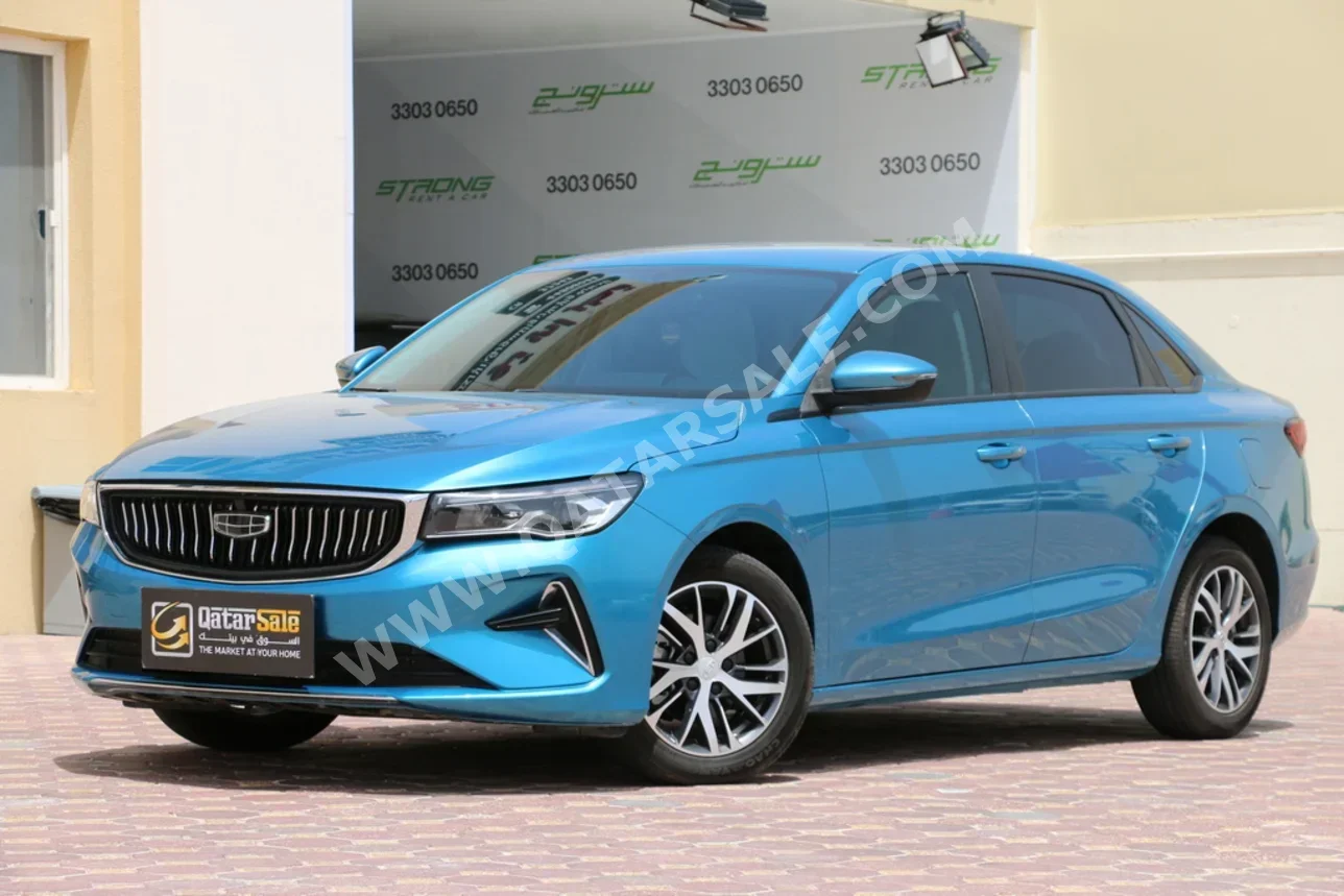 Geely  Emgrand  2024  Automatic  20,500 Km  4 Cylinder  Front Wheel Drive (FWD)  Sedan  Blue
