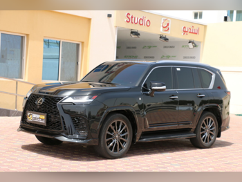 لكزس  ال اكس  600 اف سبورت  2024  اوتوماتيك  32,000 كم  6 سلندر  دفع رباعي  اس يو في  أسود  تحت الضمان