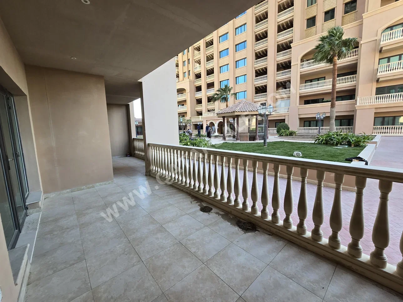 2 Bedrooms  Apartment  For Sale  in Doha -  The Pearl  Semi Furnished