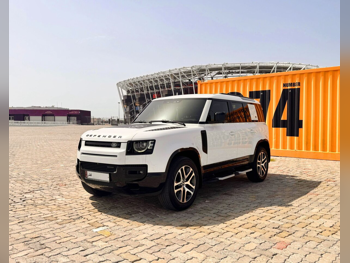 Land Rover  Defender  110 X Dynamic  2023  Automatic  31,000 Km  6 Cylinder  Four Wheel Drive (4WD)  SUV  White  With Warranty