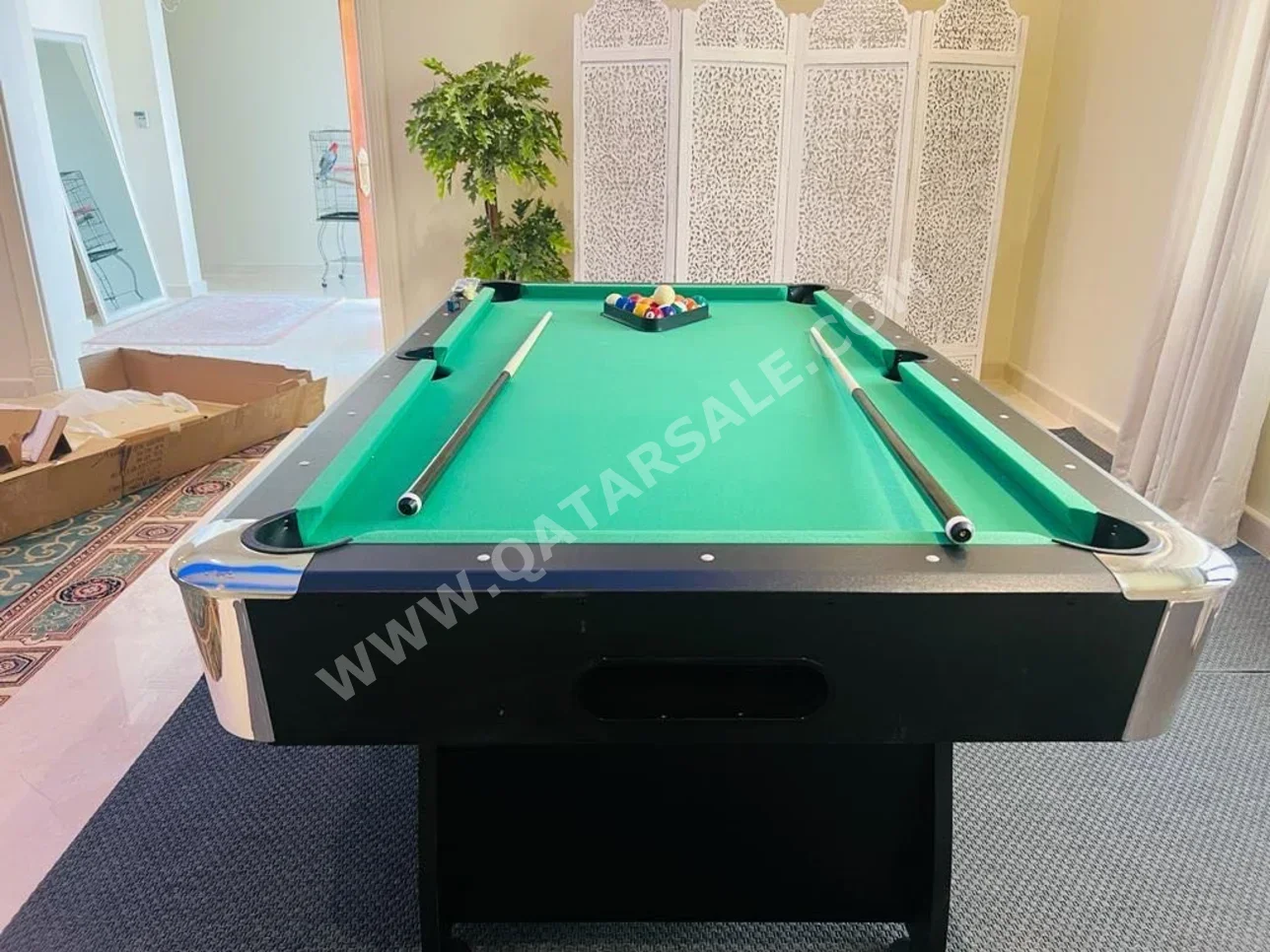 Green  Billiard Table