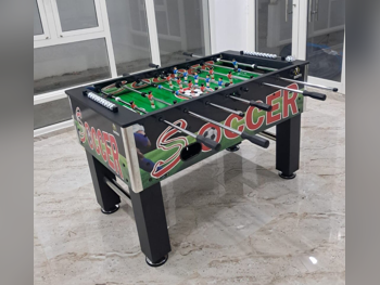 Green and Black  Foosball Table